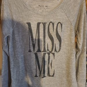 Miss Me sweater